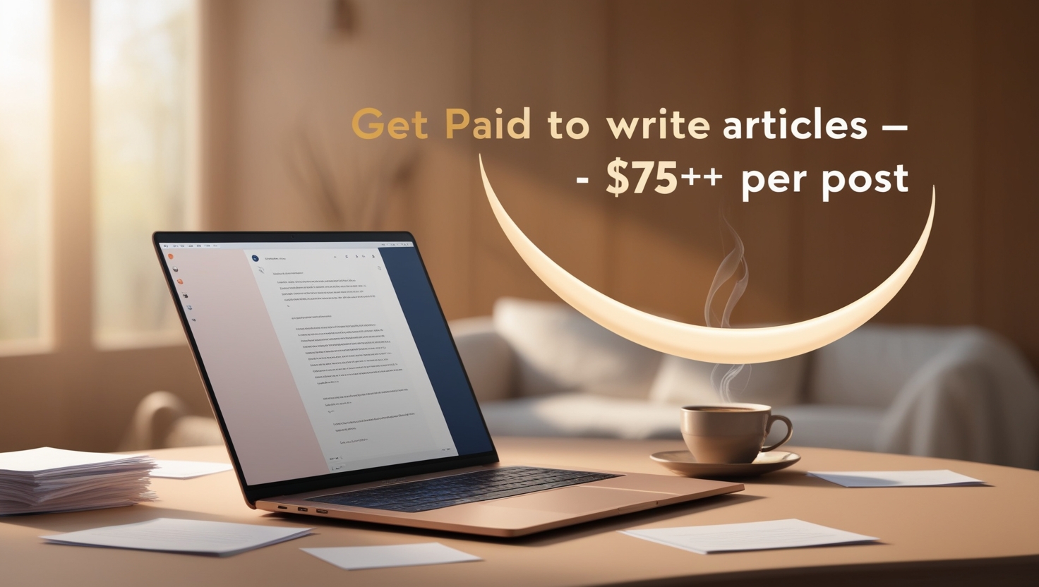 Get Paid to Write Articles – $75+ Per Post