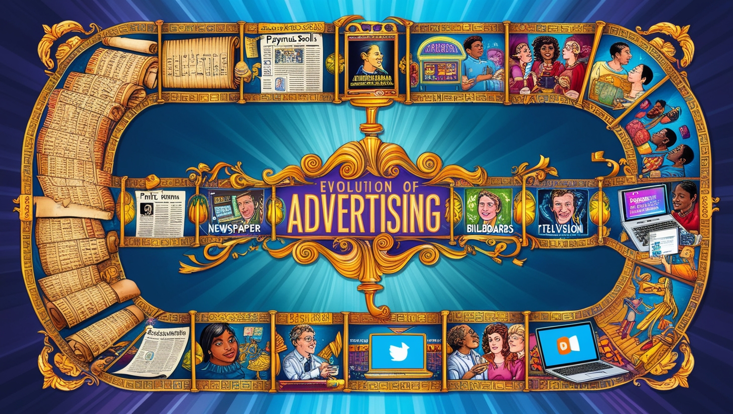 Untold History of Advertising: From Ancient Markets to Digital Algorithm