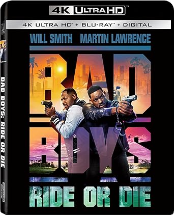 Bad Boys: Ride Or Die Movie Spoiler- UHD/BD Combo + Digital [Blu-ray]