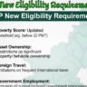 BISP New Eligibility Requirements