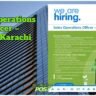 Sales Operations Officer – BUFC Karachi