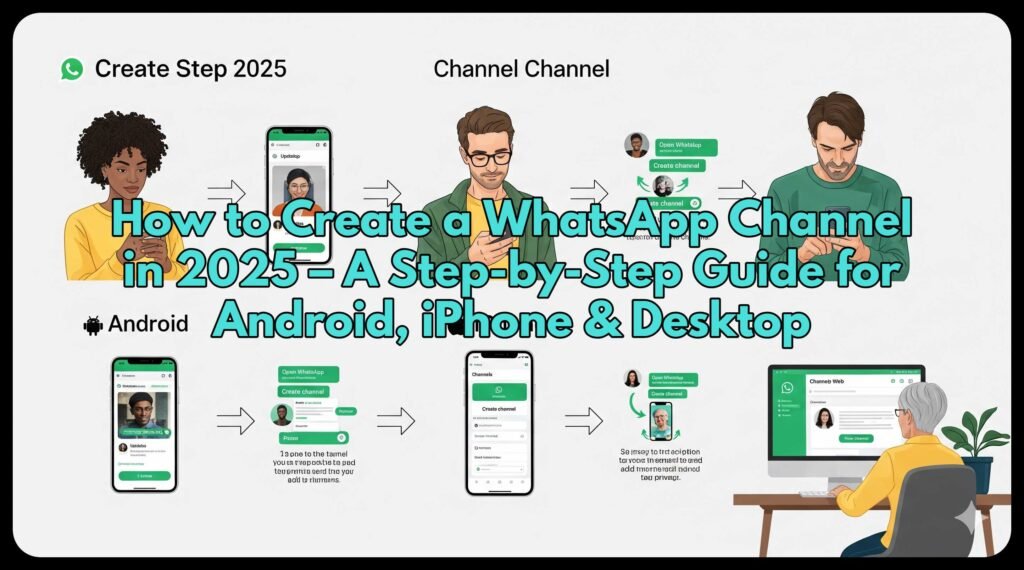How to Create a WhatsApp Channel in 2025 – A Step-by-Step Guide for Android, iPhone & Desktop