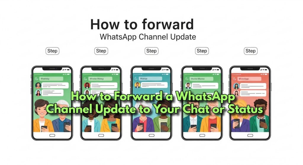 How to Forward a WhatsApp Channel Update to Your Chat or Status