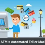 ATM = Automated Teller Machine