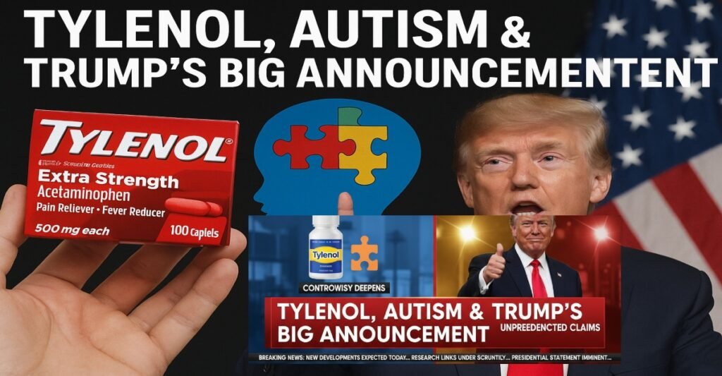 Tylenol, Autism & Trump’s Big Announcement: What You Need to Know