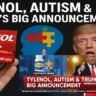 Tylenol, Autism & Trump’s Big Announcement: What You Need to Know