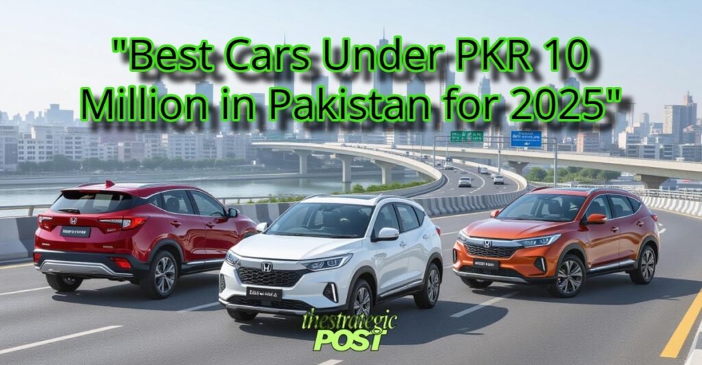 "Best Cars Under PKR 10 Million in Pakistan for 2025"