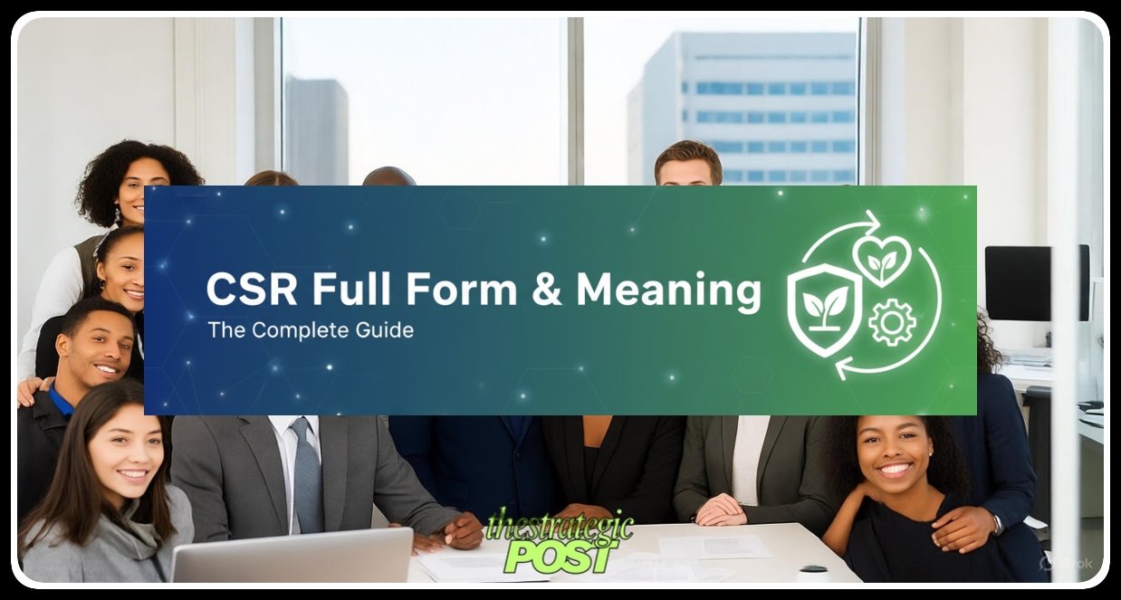 CSR Full Form & Meaning: The Complete Guide