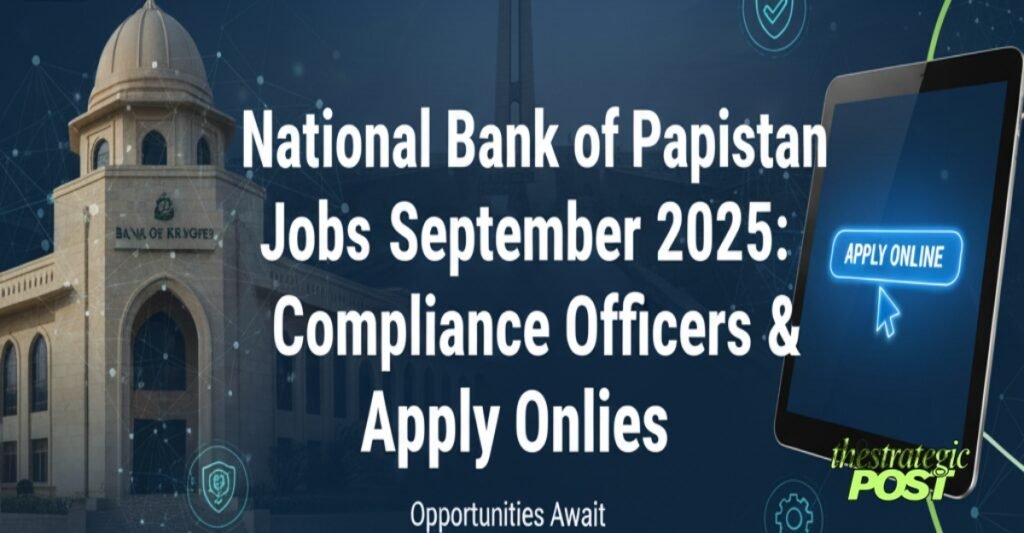 National Bank of Pakistan Jobs September 2025: Compliance Officers & Specialized Roles