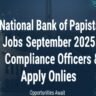 National Bank of Pakistan Jobs September 2025: Compliance Officers & Specialized Roles
