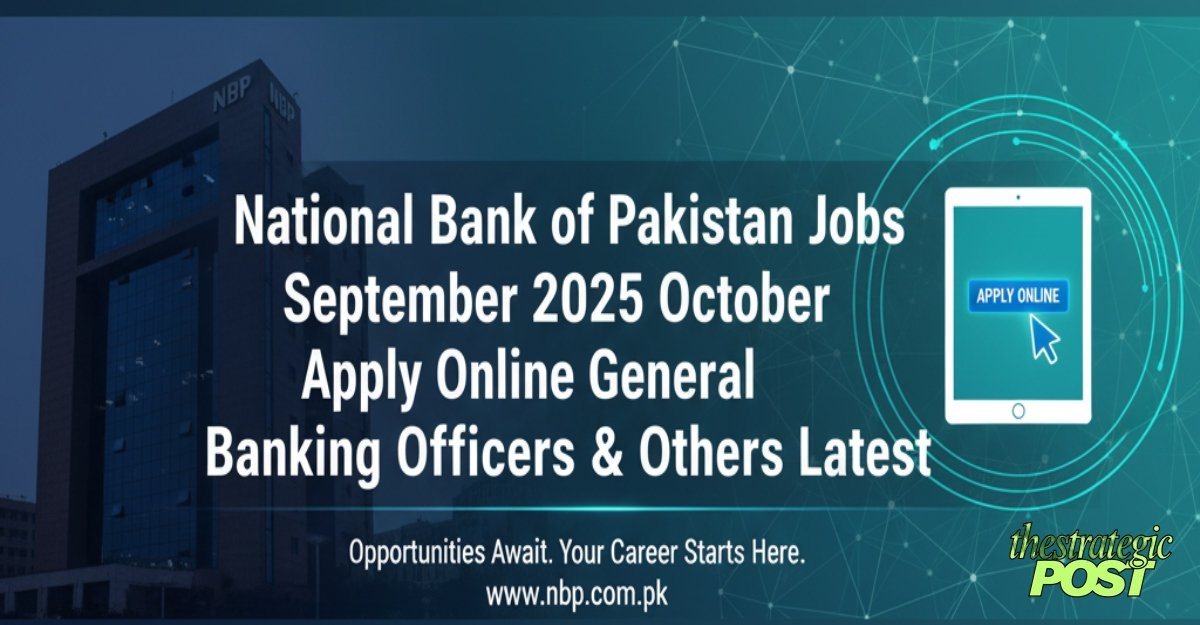 National Bank of Pakistan Jobs September 2025