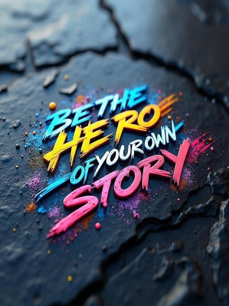 Be the Hero of your Story.