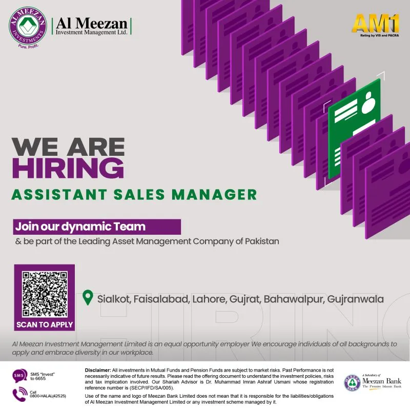 Al Meezan Investments Jobs — September 2025