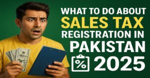 What to Do About Sales Tax Registration in Pakistan - 2025