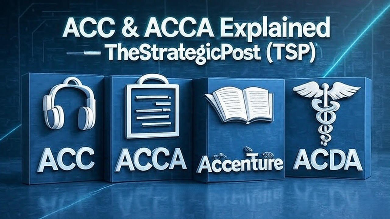 ACC, ACCA, Accenture & ACCP Full Forms
