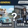 Is The General cheaper than Progressive?