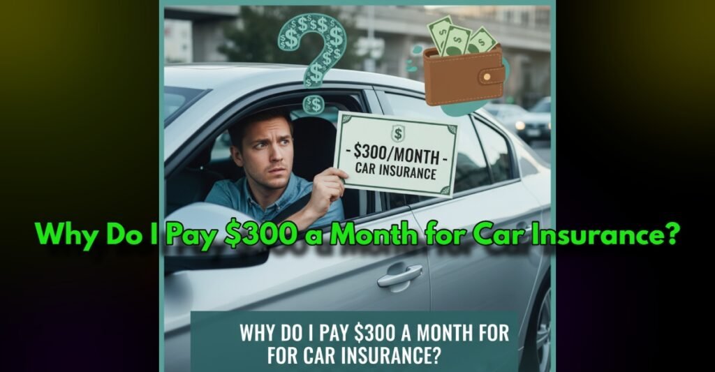 Why Do I Pay $300 a Month for Car Insurance?