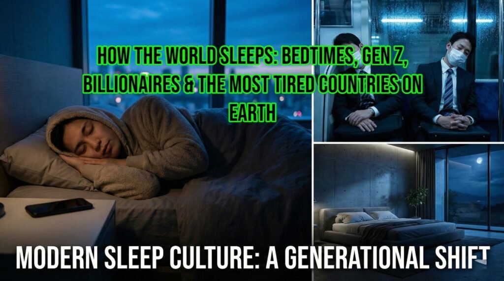 Average Bedtime in the US and Global Sleep Secrets