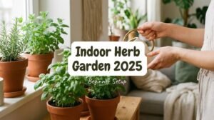 Indoor Herb Garden Beginner Setup