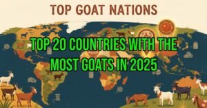 Top 20 Countries With the Most Goats in 2025