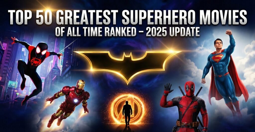 Top 50 Greatest Superhero Movies of All Time Ranked
