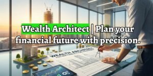Wealth Architect Plan your financial future with precision.