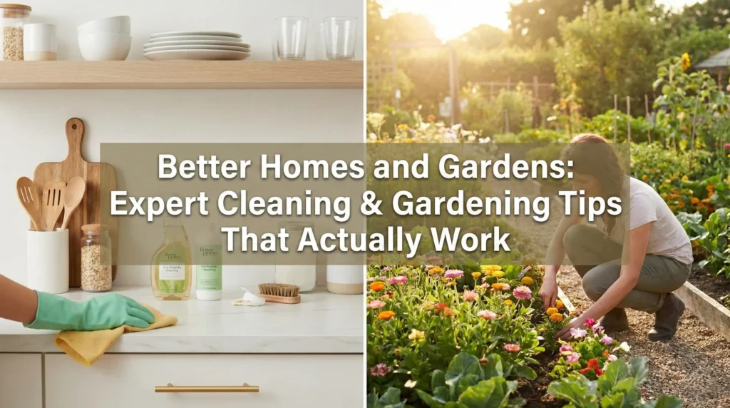 Expert Cleaning & Gardening Tips