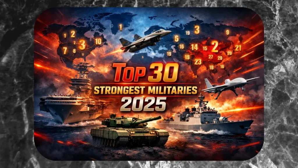 world's strongest militaries in 2025