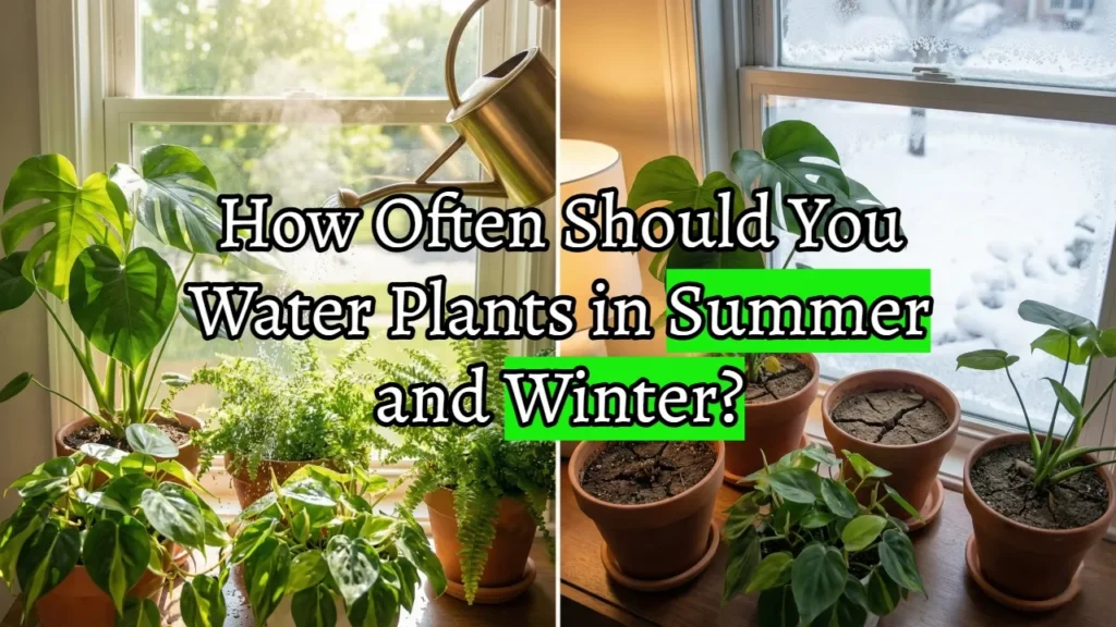How Often Should You Water Plants in Summer and Winter?