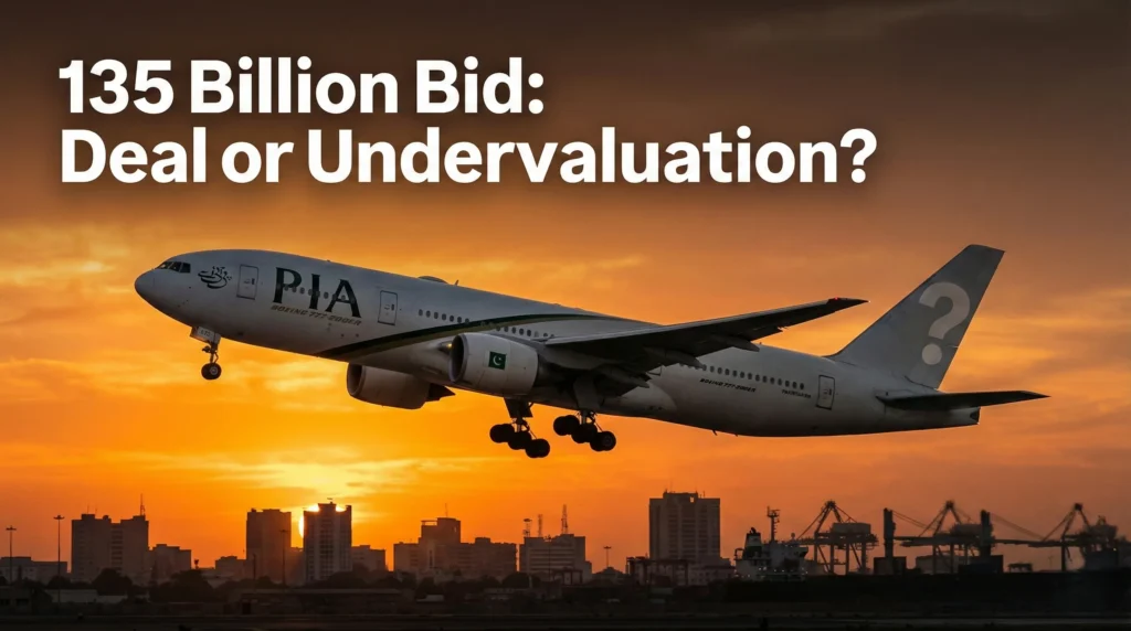 PIA (Pakistan International Airlines) Privatization: Is the 135 Billion Rupee Bid Shockingly Low?