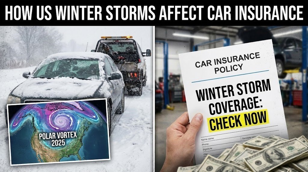 How US Winter Storms Affect Car Insurance — What to Check Before the 2025 Polar Vortex