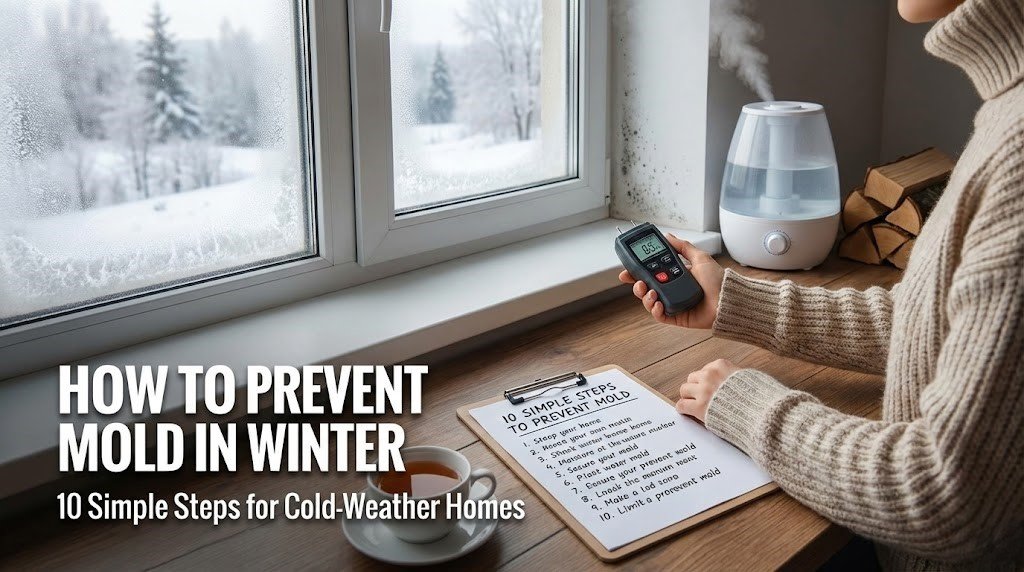 How to Prevent Mold in Winter: 10 Simple Steps for Cold-Weather Homes