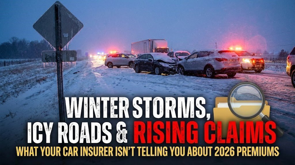 Winter Storms, Icy Roads & Rising Claims: What Your Car Insurer Isn’t Telling You About 2026 Premiums