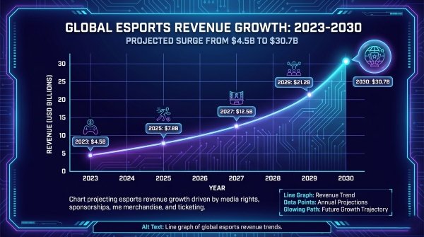 Esports global revenue growth
