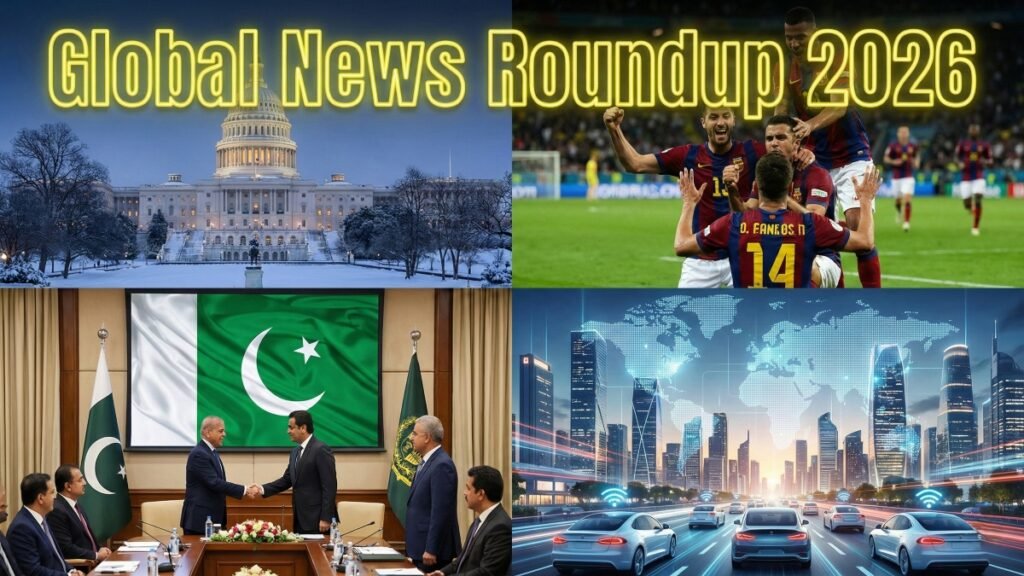 Global news highlights and cooperation discussions.