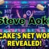 Steve Aoki Net Worth DJ performing with cake visuals.