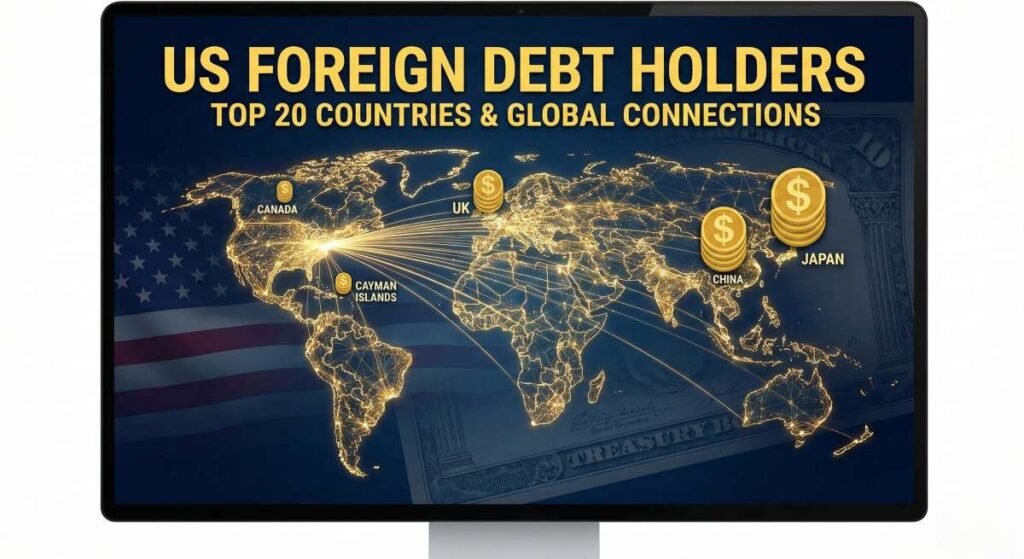 Top 20 Countries Debt to USA