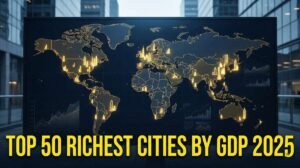 Top 50 Richest Cities by GDP 2025