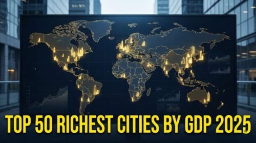 Top 50 Richest Cities by GDP 2025