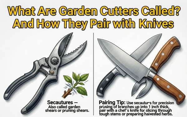 What Are Garden Cutters Called? And How They Pair with Knives