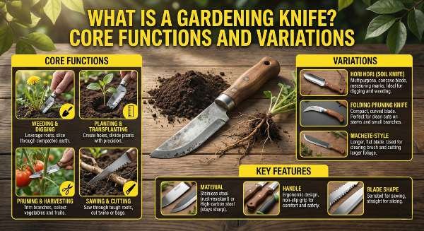 What Is a Gardening Knife Core Functions and Variations