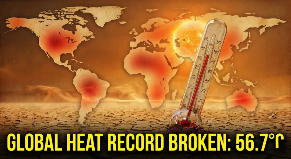 Highest Temperatures Ever Recorded Around the Globe