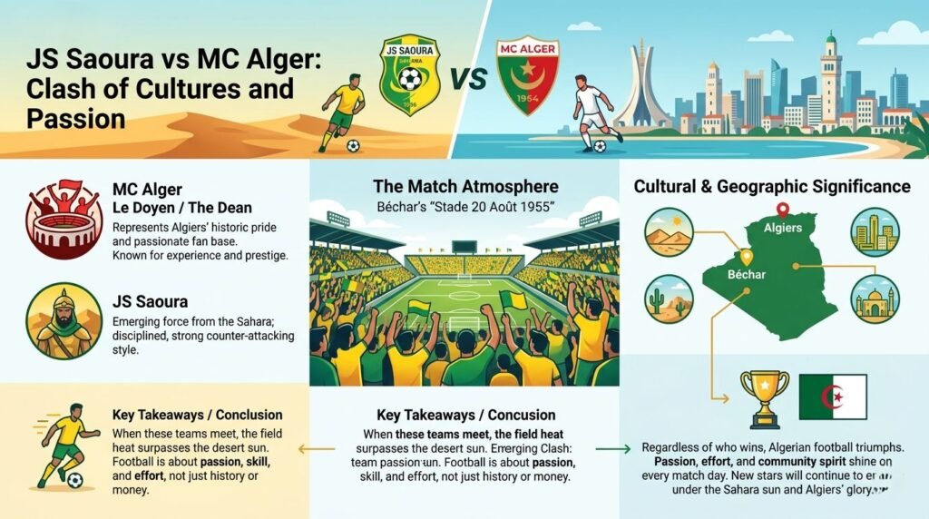 JS Saoura vs MC Alger Analysis