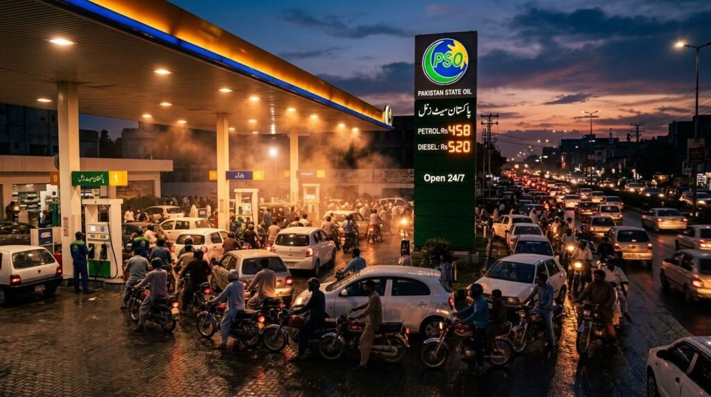 Pakistan petrol price hike 2026 - Rs458, diesel to Rs520 per litre
