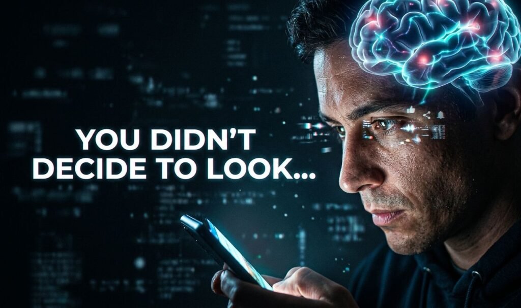You didn't decide to look