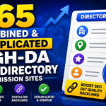 165-High-DA-Free-Submission-directories-list