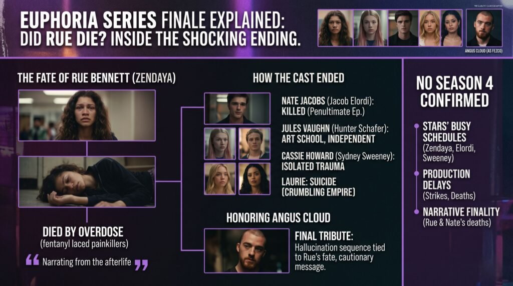 Euphoria Season 3 Did Rue Died?