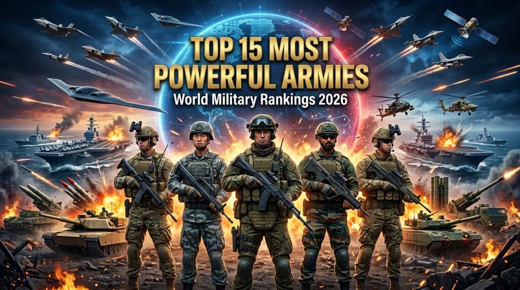Top 15 Most Powerful Armies in the World (2026): Global Military Rankings, Strengths, and Capabilities