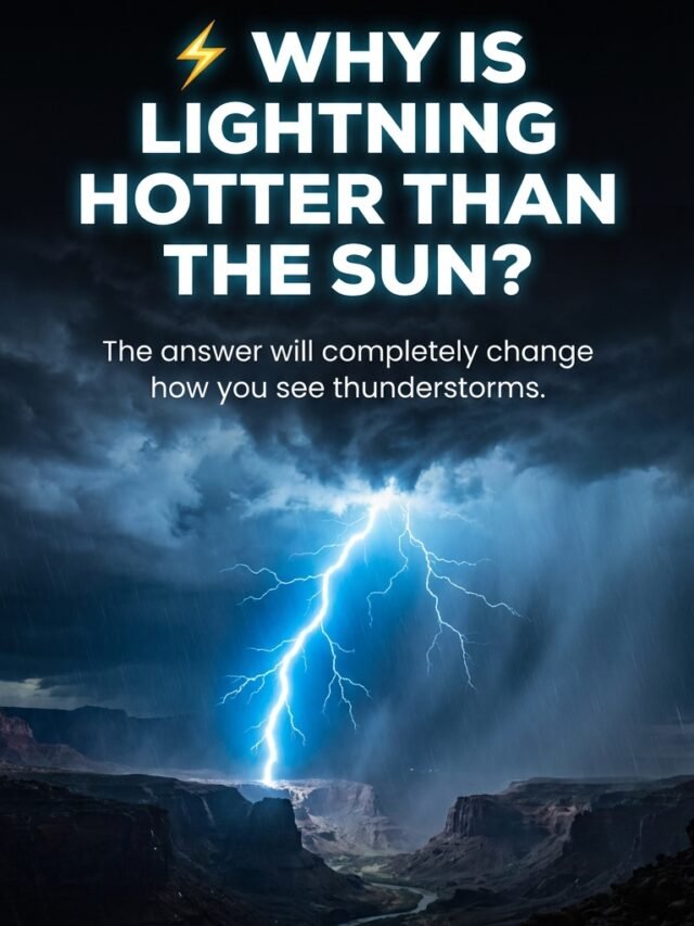 Why Lightning Is Hotter Than the Sun ⚡