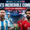 Egypt vs Argentina: Inside Messi’s Stunning World Cup Comeback